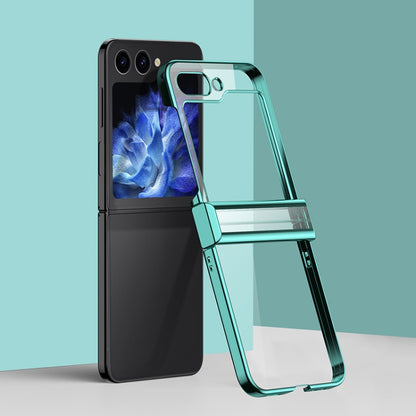 Three Parts 6D Electroplating PC Shockproof Phone Case, For Galaxy Z Fold8 Ultra 5G, For Galaxy Z Flip8 5G, For Samsung Galaxy Z Flip7 FE / Flip6, For Samsung Galaxy Z Fold7 5G, For Samsung Galaxy Z Flip7 5G, For Samsung Galaxy Z Fold6