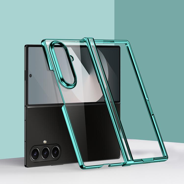 Three Parts 6D Electroplating PC Shockproof Phone Case, For Galaxy Z Fold8 Ultra 5G, For Galaxy Z Flip8 5G, For Samsung Galaxy Z Flip7 FE / Flip6, For Samsung Galaxy Z Fold7 5G, For Samsung Galaxy Z Flip7 5G, For Samsung Galaxy Z Fold6