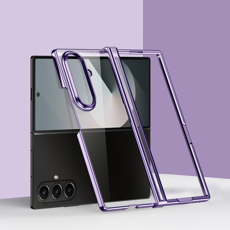Three Parts 6D Electroplating PC Shockproof Phone Case, For Galaxy Z Fold8 Ultra 5G, For Galaxy Z Flip8 5G, For Samsung Galaxy Z Flip7 FE / Flip6, For Samsung Galaxy Z Fold7 5G, For Samsung Galaxy Z Flip7 5G, For Samsung Galaxy Z Fold6