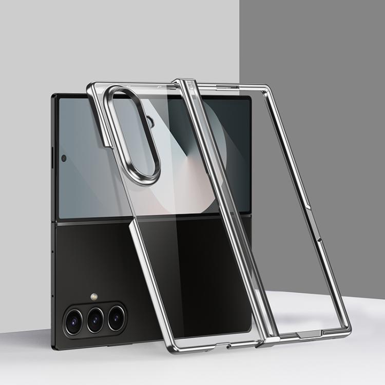 Three Parts 6D Electroplating PC Shockproof Phone Case, For Galaxy Z Fold8 Ultra 5G, For Galaxy Z Flip8 5G, For Samsung Galaxy Z Flip7 FE / Flip6, For Samsung Galaxy Z Fold7 5G, For Samsung Galaxy Z Flip7 5G, For Samsung Galaxy Z Fold6