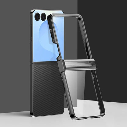 Three Parts 6D Electroplating PC Shockproof Phone Case, For Galaxy Z Fold8 Ultra 5G, For Galaxy Z Flip8 5G, For Samsung Galaxy Z Flip7 FE / Flip6, For Samsung Galaxy Z Fold7 5G, For Samsung Galaxy Z Flip7 5G, For Samsung Galaxy Z Fold6