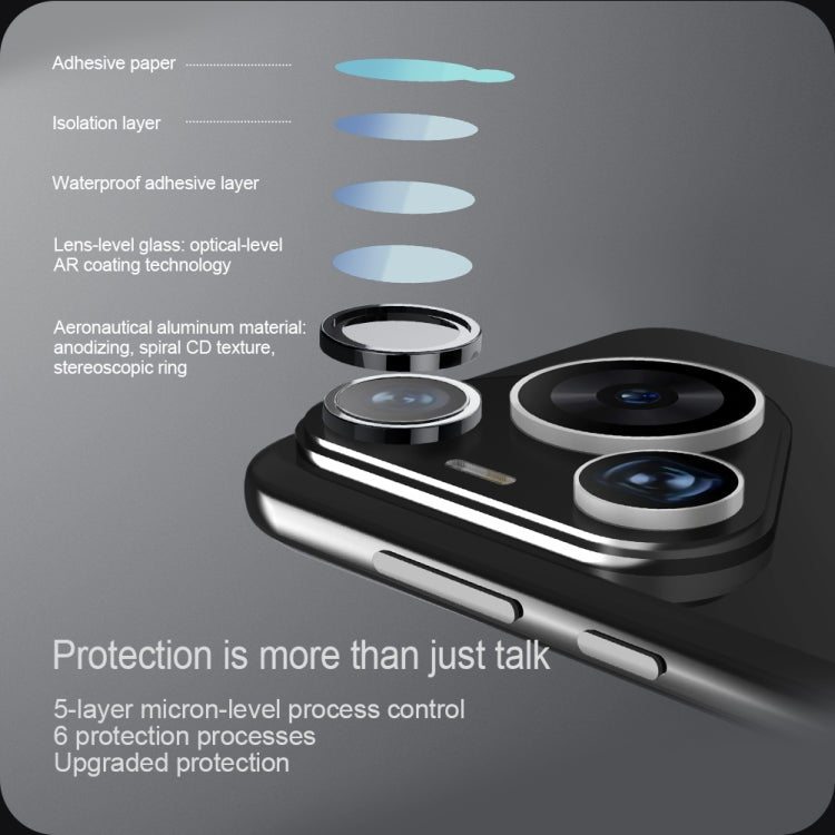 NILLKIN Color Mirror Series Lens Film, For Huawei Pura 70 Pro / 70 Pro+