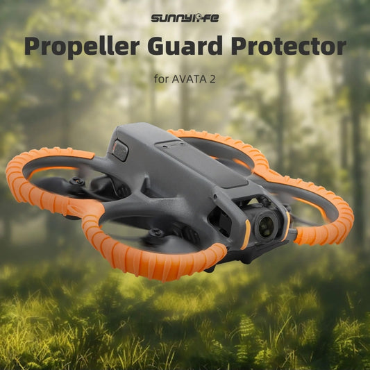For DJI Avata 2 Sunnylife Drone Anti-Collision Protective Cover, Propeller Ring Stripes