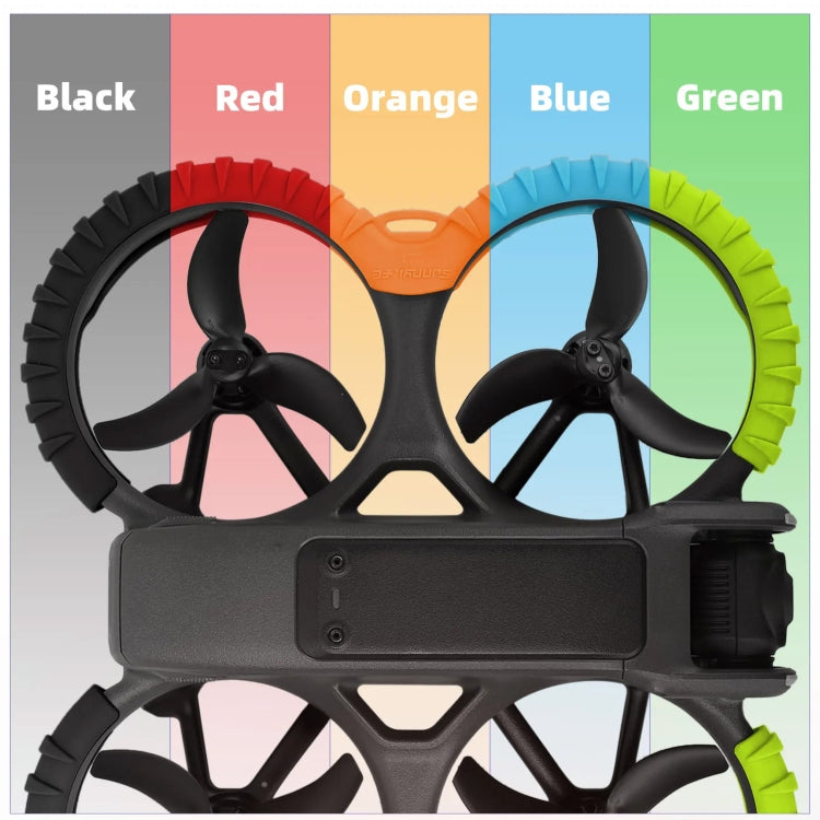 For DJI Avata 2 Sunnylife Drone Anti-Collision Protective Cover, Propeller Ring Stripes