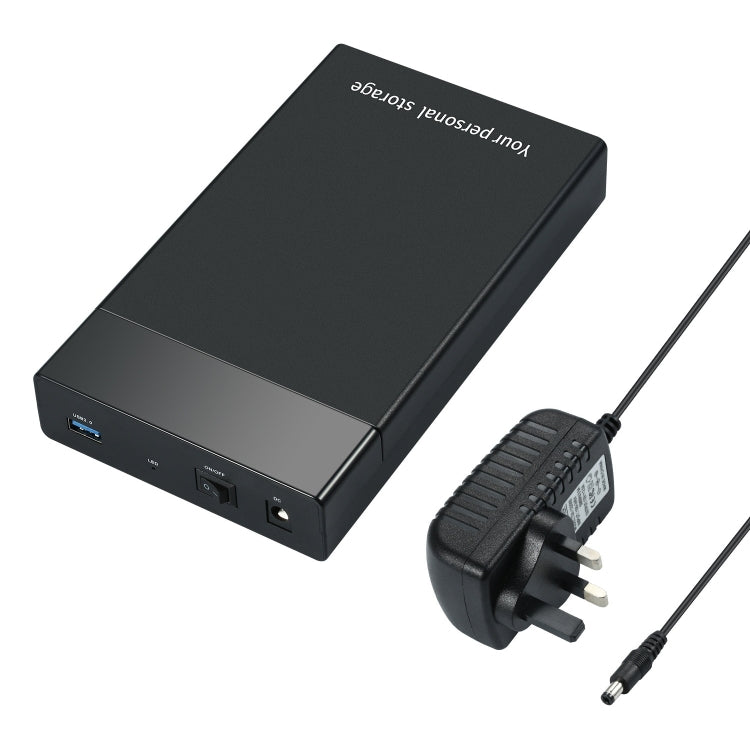 HDD 2.5 / 3.5 inch USB3.0 External Hard Drive Enclosure Case for Laptop Computer, EU Plug, UK Plug, US Plug