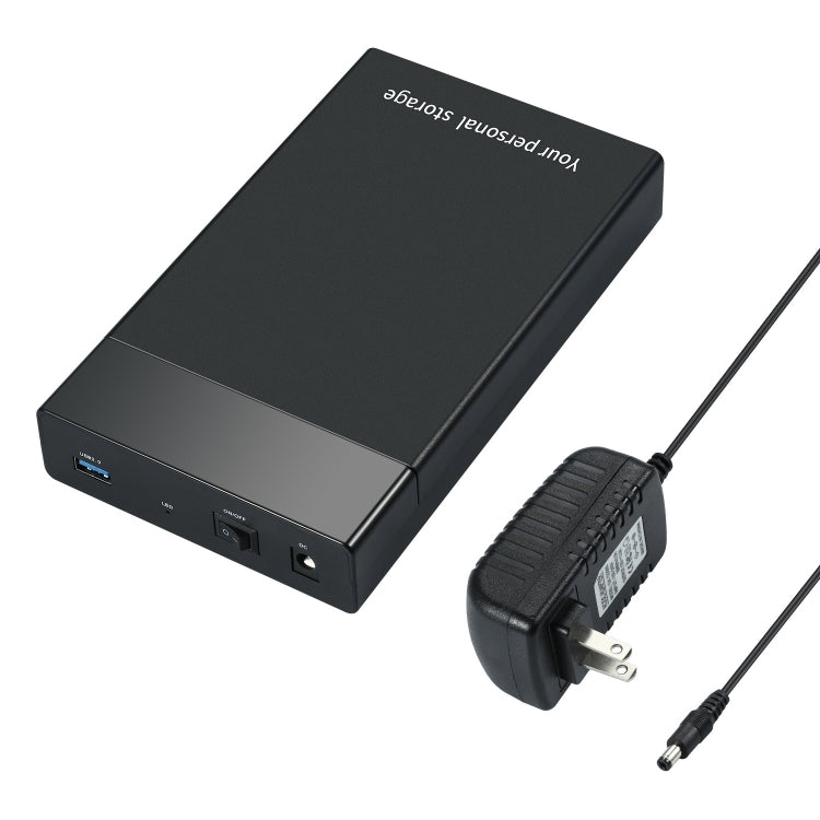 HDD 2.5 / 3.5 inch USB3.0 External Hard Drive Enclosure Case for Laptop Computer, EU Plug, UK Plug, US Plug