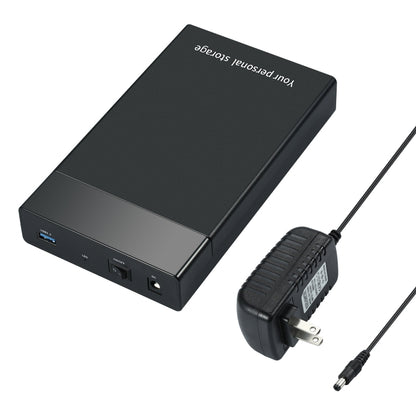 HDD 2.5 / 3.5 inch USB3.0 External Hard Drive Enclosure Case for Laptop Computer, EU Plug, UK Plug, US Plug