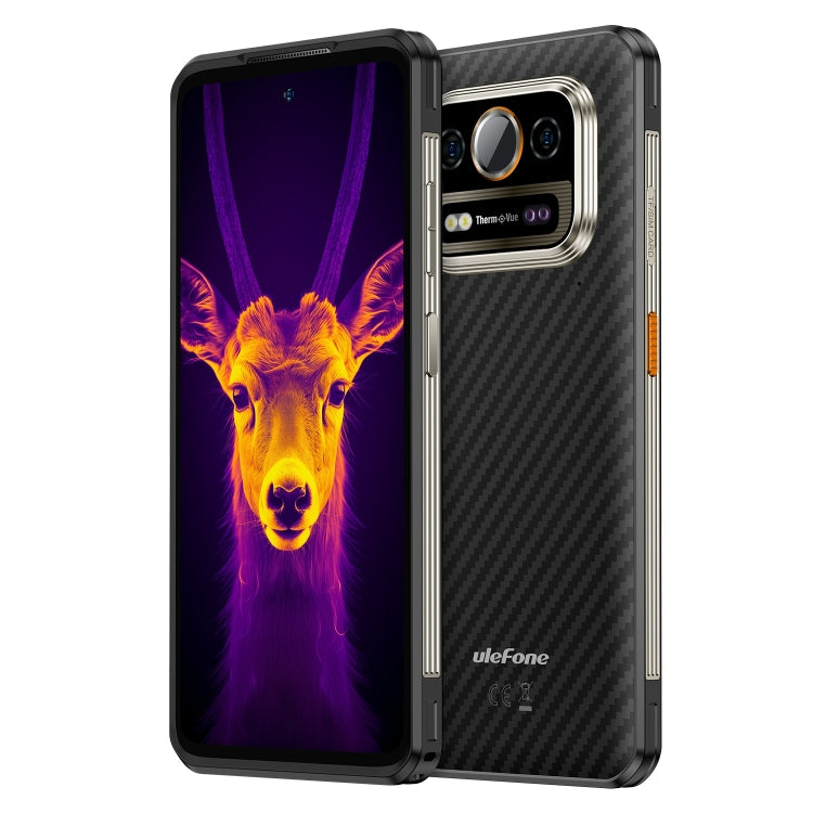 Téléphone robuste Ulefone Armor 25T Pro, imagerie thermique, Android 15 de 6,78 pouces, MediaTek Dimensity 6300 Octa Core, Réseau: 5G, NFC, 8 Go+256 Go