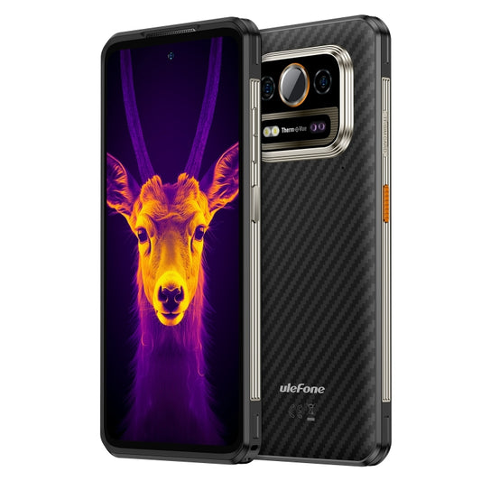 Téléphone robuste Ulefone Armor 25T Pro, imagerie thermique, Android 15 de 6,78 pouces, MediaTek Dimensity 6300 Octa Core, Réseau: 5G, NFC, 8 Go+256 Go