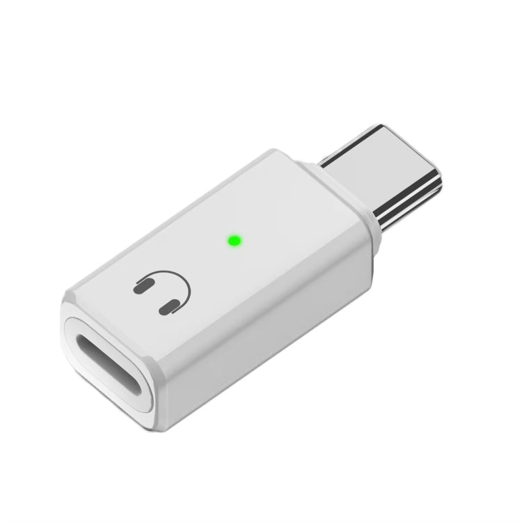 8 Pin Female to Type-C Male Adapter Hi-Fi Audio Sound Card Connector, Charging + Audio