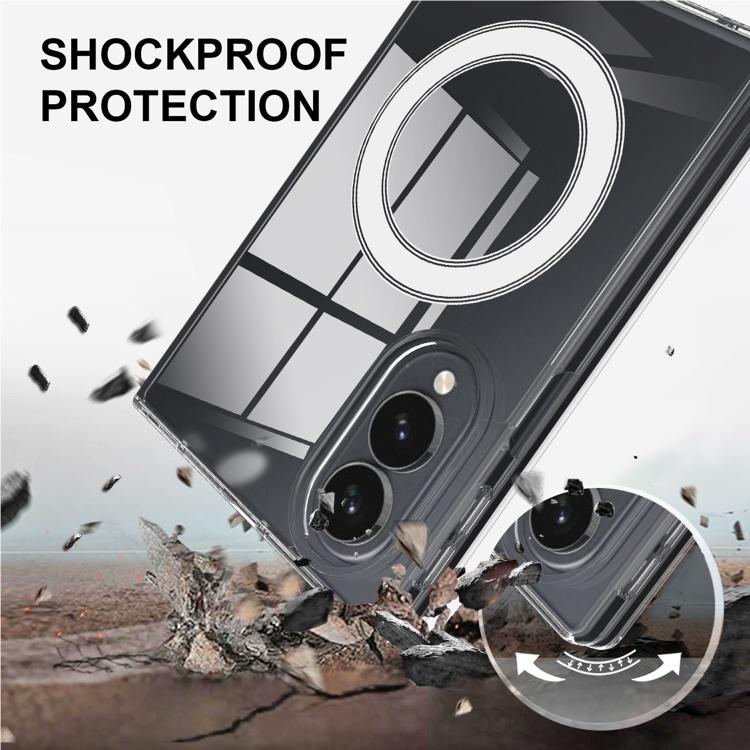 Scratchproof PC Transparent MagSafe Phone Case, For Galaxy Fold8 5G, For Samsung Galaxy Z Fold7, For Samsung Galaxy Z Fold Special, For Samsung Galaxy Z Flip6, For Samsung Galaxy Z Fold6