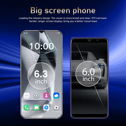 SDT89 / S24 Ultra, 6.3 inch Screen, Face Identification, Android 10.0 MTK6737 Quad Core, Network: 4G, Dual SIM, 2GB+16GB