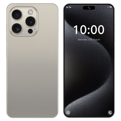 VD1 / i15 Pro Max, écran de 6,8 pouces, reconnaissance faciale, Android 10.0 MTK6753 Octa Core, Réseau : 4G, Double SIM, 3 Go + 64 Go