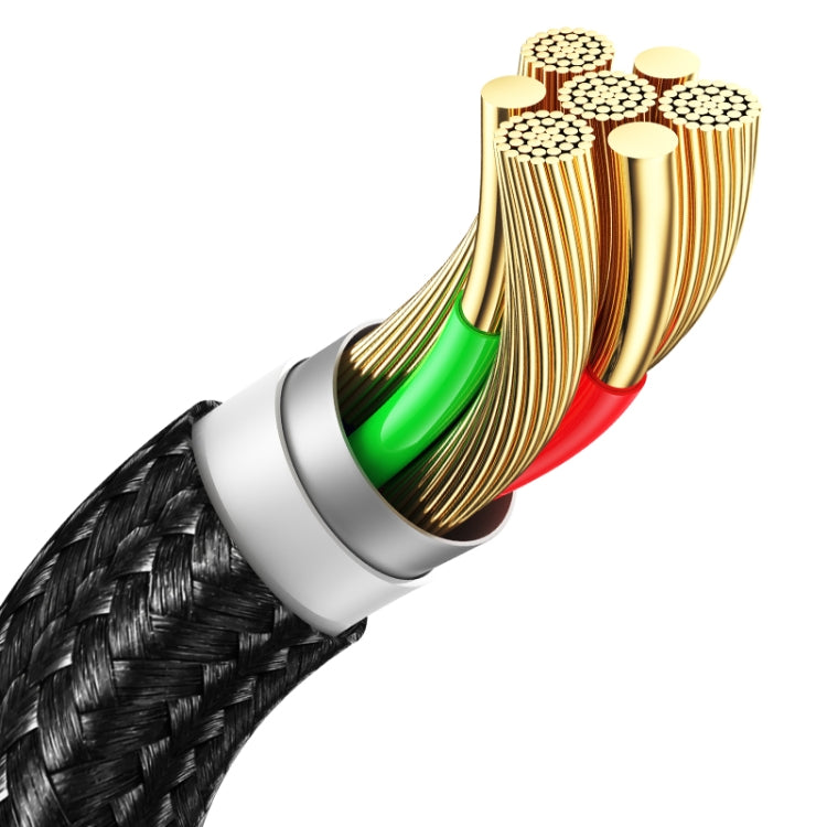 USAMS SJ729 30W USB-C/Type-C to 8 Pin Aluminum Alloy Data Cable, Length: 1.2m, SJ729