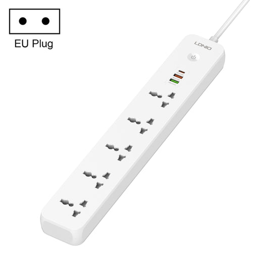 Prise de courant de voyage 5319 positions LDNIO SC5 avec ports USB 38 W, longueur du câble&nbsp;: 2&nbsp;m, prise UE, prise UK, prise US