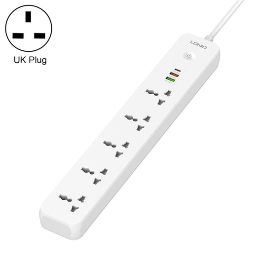 Prise de courant de voyage 5319 positions LDNIO SC5 avec ports USB 38 W, longueur du câble&nbsp;: 2&nbsp;m, prise UE, prise UK, prise US
