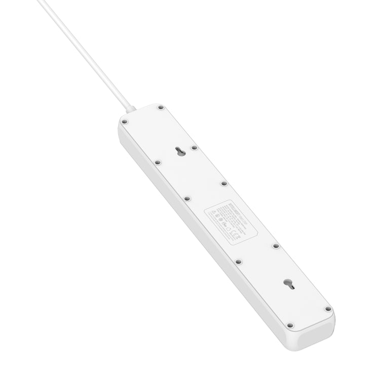 LDNIO SC5319 5-position Travel Home Office Socket with 38W USB Ports, Cable Length: 2m, EU Plug, UK Plug, US Plug