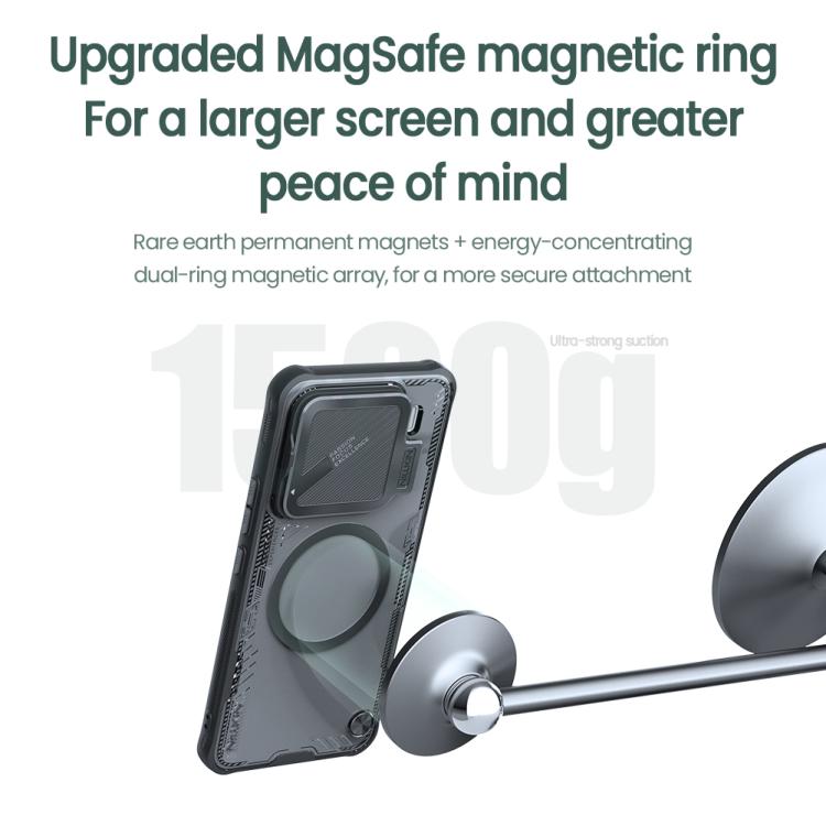 NILLKIN Ice Air Prop Series MagSafe Magnetic Cover Version Phone Case, For Xiaomi 15 Pro