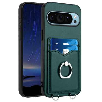 R20 Ring Card Holder Phone Case, For Google Pixel 10 Pro XL, For Google Pixel 10 / 10 Pro, For Google Pixel 9 Pro XL, For Google Pixel 9 / 9 Pro, For Google Pixel 8a, For Google Pixel 8 Pro, For Google Pixel 8