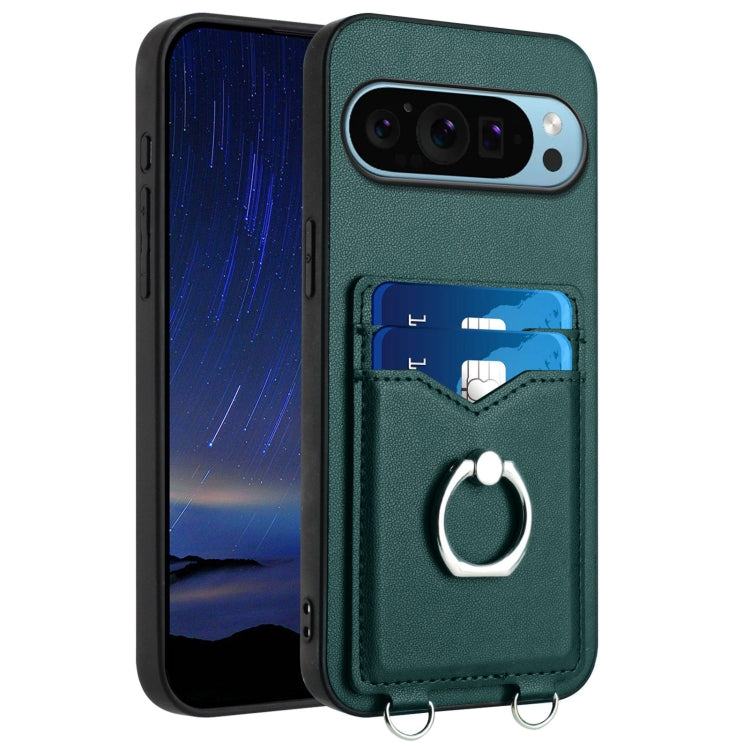 R20 Ring Card Holder Phone Case, For Google Pixel 10 Pro XL, For Google Pixel 10 / 10 Pro, For Google Pixel 9 Pro XL, For Google Pixel 9 / 9 Pro, For Google Pixel 8a, For Google Pixel 8 Pro, For Google Pixel 8