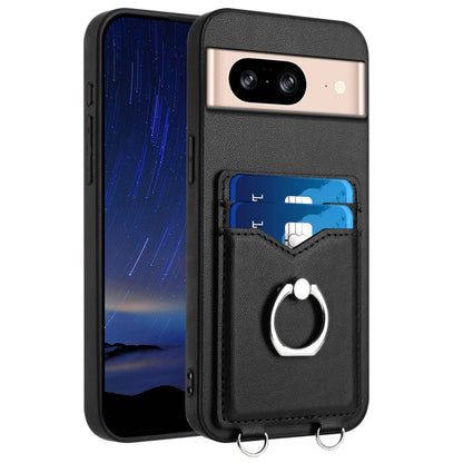 R20 Ring Card Holder Phone Case, For Google Pixel 10 Pro XL, For Google Pixel 10 / 10 Pro, For Google Pixel 9 Pro XL, For Google Pixel 9 / 9 Pro, For Google Pixel 8a, For Google Pixel 8 Pro, For Google Pixel 8