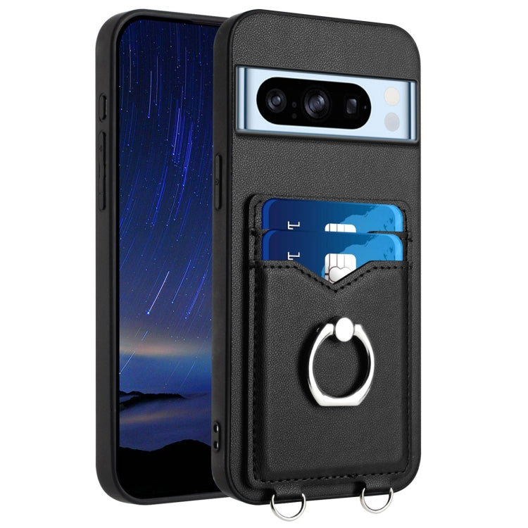 R20 Ring Card Holder Phone Case, For Google Pixel 10 Pro XL, For Google Pixel 10 / 10 Pro, For Google Pixel 9 Pro XL, For Google Pixel 9 / 9 Pro, For Google Pixel 8a, For Google Pixel 8 Pro, For Google Pixel 8