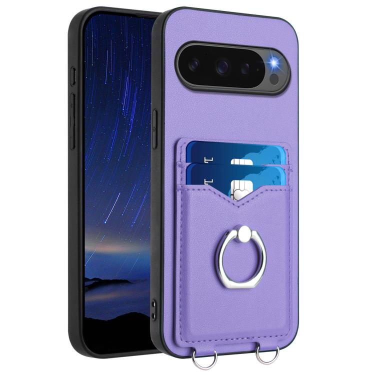 R20 Ring Card Holder Phone Case, For Google Pixel 10 Pro XL, For Google Pixel 10 / 10 Pro, For Google Pixel 9 Pro XL, For Google Pixel 9 / 9 Pro, For Google Pixel 8a, For Google Pixel 8 Pro, For Google Pixel 8