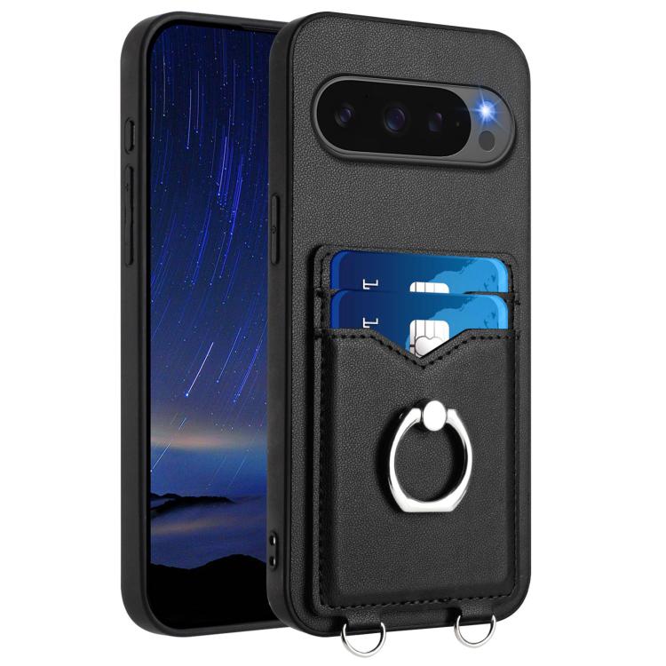 R20 Ring Card Holder Phone Case, For Google Pixel 10 Pro XL, For Google Pixel 10 / 10 Pro, For Google Pixel 9 Pro XL, For Google Pixel 9 / 9 Pro, For Google Pixel 8a, For Google Pixel 8 Pro, For Google Pixel 8