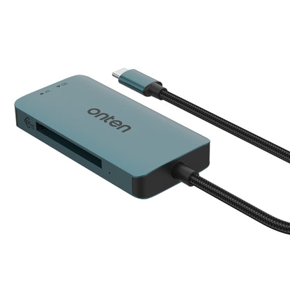 Onten C15 3 in 1 USB-C / Type-C to CFast 2.0 & SD & TF Card Reader, C15