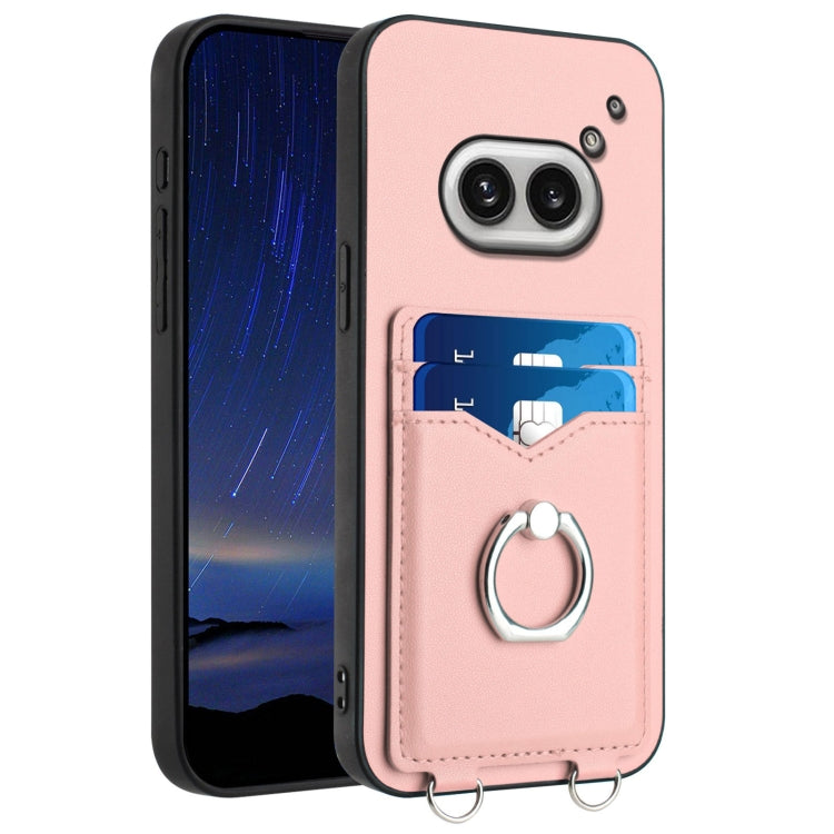 R20 Ring Card Holder Phone Case, For Nothing CMF Phone 2 Pro, For Nothing Phone 3a, For Nothing Phone 3a Pro, For Nothing Phone 2a