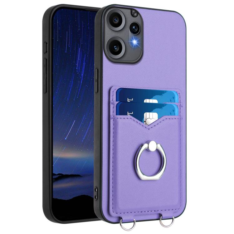 R20 Ring Card Holder Phone Case, For Nothing CMF Phone 2 Pro, For Nothing Phone 3a, For Nothing Phone 3a Pro, For Nothing Phone 2a