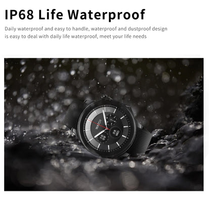 HD Watch X 1.43 inch IP68 BT5.3 Sport Smart Watch, Support Bluetooth Call / Sleep / Blood Oxygen / Heart Rate / Blood Pressure Health Monitor, Black Steel + Black Silicone Strap, Black Leather + Black Silicone Strap, Silver Steel + Blue Silicone Strap ...