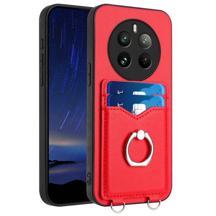R20 Ring Card Holder Phone Case, For Realme 14, For Realme 14 Pro+, For Realme 14 Pro, For Realme GT Neo6 SE, For Realme GT Neo6 / GT 6T 5G, For Realme 12 Pro / 12 Pro+, For Realme P1 Pro 5G, For Realme Narzo 70 Pro 5G                                  ...