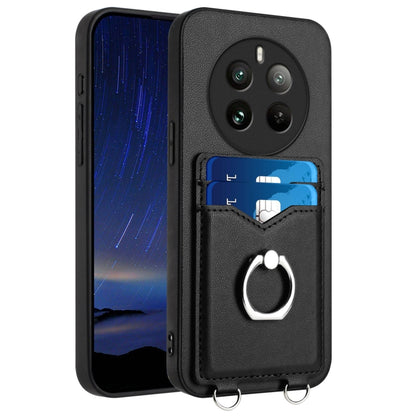 R20 Ring Card Holder Phone Case, For Realme 14, For Realme 14 Pro+, For Realme 14 Pro, For Realme GT Neo6 SE, For Realme GT Neo6 / GT 6T 5G, For Realme 12 Pro / 12 Pro+, For Realme P1 Pro 5G, For Realme Narzo 70 Pro 5G                                  ...
