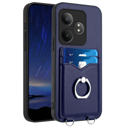 R20 Ring Card Holder Phone Case, For Realme 14, For Realme 14 Pro+, For Realme 14 Pro, For Realme GT Neo6 SE, For Realme GT Neo6 / GT 6T 5G, For Realme 12 Pro / 12 Pro+, For Realme P1 Pro 5G, For Realme Narzo 70 Pro 5G                                  ...