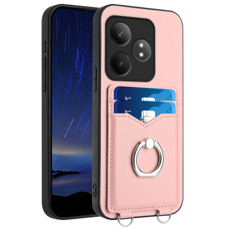 R20 Ring Card Holder Phone Case, For Realme 14, For Realme 14 Pro+, For Realme 14 Pro, For Realme GT Neo6 SE, For Realme GT Neo6 / GT 6T 5G, For Realme 12 Pro / 12 Pro+, For Realme P1 Pro 5G, For Realme Narzo 70 Pro 5G                                  ...