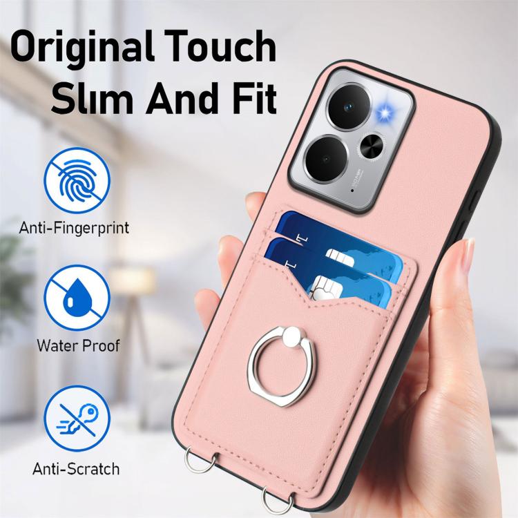 R20 Ring Card Holder Phone Case, For Realme 14, For Realme 14 Pro+, For Realme 14 Pro, For Realme GT Neo6 SE, For Realme GT Neo6 / GT 6T 5G, For Realme 12 Pro / 12 Pro+, For Realme P1 Pro 5G, For Realme Narzo 70 Pro 5G                                  ...