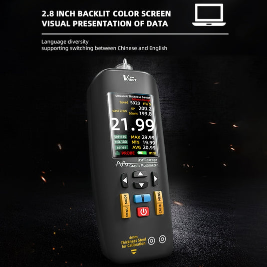 BSIDE T7 2.8 inch TFT Color Screen Ultrasonic Thickness Gauge, T7