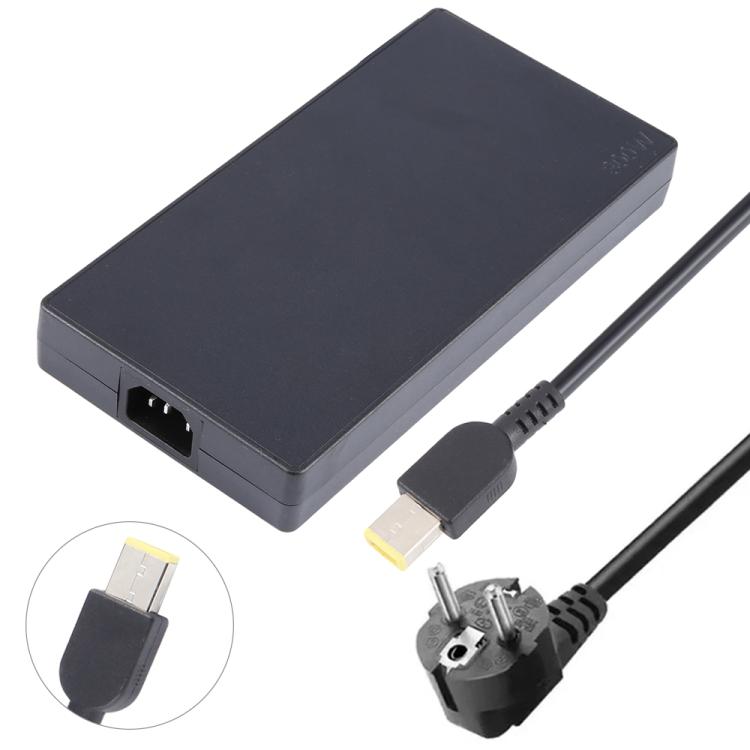 300W 20V 15A Laptop Notebook Power Adapter with Big Square USB Port For Lenovo Thinkpad / ThinkBook / Xiaoxin, EU Plug, US Plug, UK Plug, AU Plug