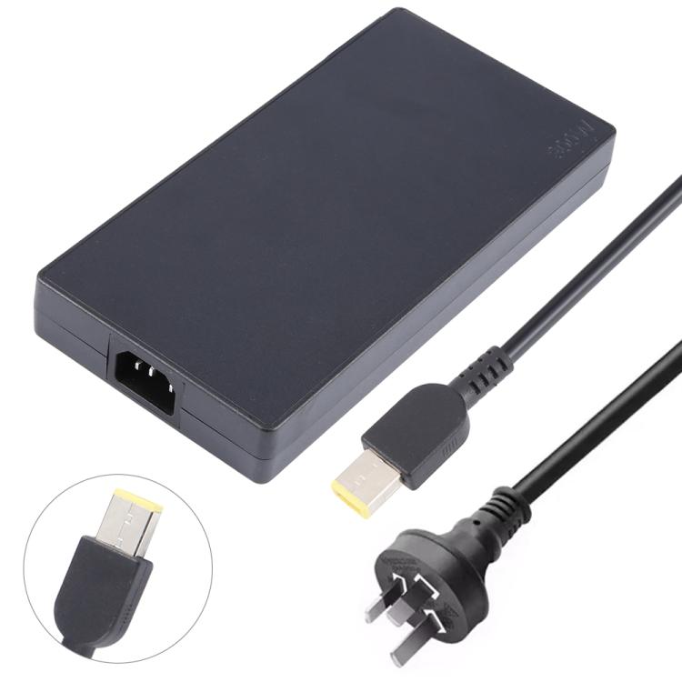 300W 20V 15A Laptop Notebook Power Adapter with Big Square USB Port For Lenovo Thinkpad / ThinkBook / Xiaoxin, EU Plug, US Plug, UK Plug, AU Plug