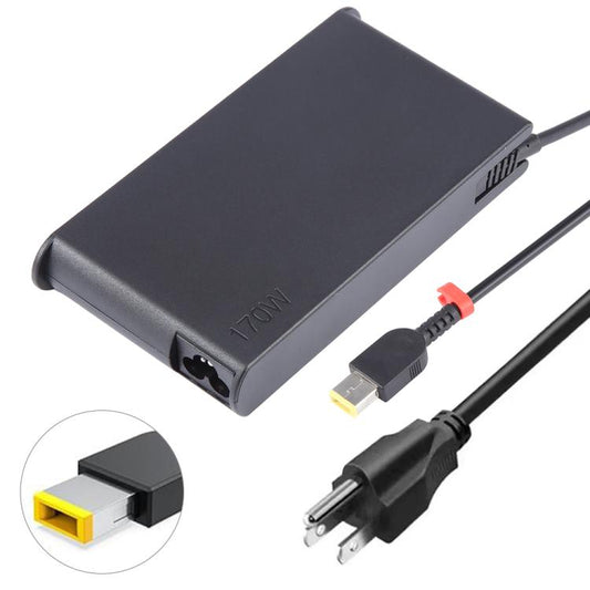 170W 20V 8.5A Laptop Notebook Power Adapter with Big Square USB Port For Lenovo Thinkpad / ThinkBook / Xiaoxin