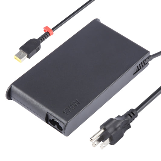 170W 20V 8.5A Laptop Notebook Power Adapter with Big Square USB Port For Lenovo Thinkpad / ThinkBook / Xiaoxin