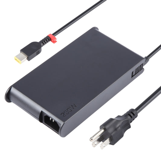 230W 20V 11.5A Laptop Notebook Power Adapter with Big Square USB Port For Lenovo Thinkpad / ThinkBook / Xiaoxin