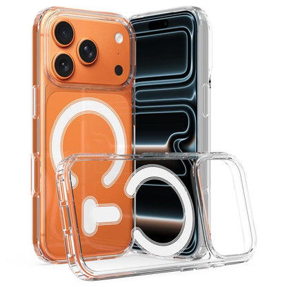 MagSafe Clear Acrylic PC Hybrid TPU Phone Case, For iPhone 18, For iPhone 18 Pro C-type, For iPhone 18 Pro, For iPhone 18 Pro Max C-type, For iPhone 18 Pro Max, For iPhone 17 Pro Max, For iPhone 17 Pro Max C-type, For iPhone 17 Pro                     ...