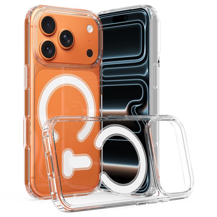 MagSafe Clear Acrylic PC Hybrid TPU Phone Case, For iPhone 18, For iPhone 18 Pro C-type, For iPhone 18 Pro, For iPhone 18 Pro Max C-type, For iPhone 18 Pro Max, For iPhone 17 Pro Max, For iPhone 17 Pro Max C-type, For iPhone 17 Pro                     ...