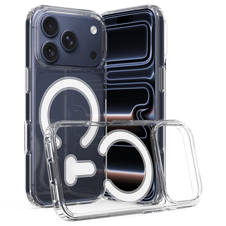 MagSafe Clear Acrylic PC Hybrid TPU Phone Case, For iPhone 18, For iPhone 18 Pro C-type, For iPhone 18 Pro, For iPhone 18 Pro Max C-type, For iPhone 18 Pro Max, For iPhone 17 Pro Max, For iPhone 17 Pro Max C-type, For iPhone 17 Pro                     ...