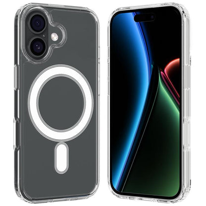 MagSafe Clear Acrylic PC Hybrid TPU Phone Case, For iPhone 18, For iPhone 18 Pro C-type, For iPhone 18 Pro, For iPhone 18 Pro Max C-type, For iPhone 18 Pro Max, For iPhone 17 Pro Max, For iPhone 17 Pro Max C-type, For iPhone 17 Pro                     ...