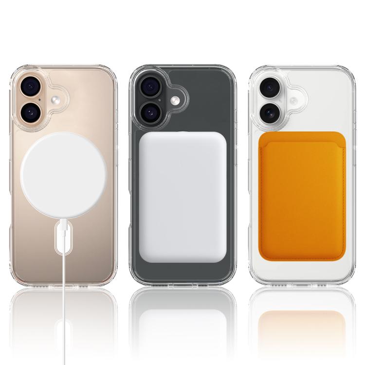 MagSafe Clear Acrylic PC Hybrid TPU Phone Case, For iPhone 18, For iPhone 18 Pro C-type, For iPhone 18 Pro, For iPhone 18 Pro Max C-type, For iPhone 18 Pro Max, For iPhone 17 Pro Max, For iPhone 17 Pro Max C-type, For iPhone 17 Pro                     ...