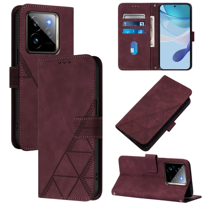 Crossbody 3D Embossed Flip Leather Phone Case, For Realme 14 Pro+, For Realme 14 Pro, For Realme GT7 Pro 5G, For Realme 13 Pro / 13 Pro+ 5G, For Realme GT 6 5G Global, For Realme GT 6T 5G Global, For Realme C21Y, For Realme C17 / 7i