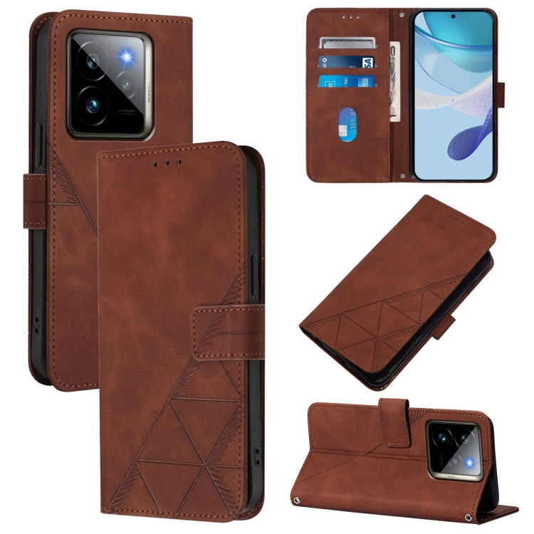 Crossbody 3D Embossed Flip Leather Phone Case, For Realme 14 Pro+, For Realme 14 Pro, For Realme GT7 Pro 5G, For Realme 13 Pro / 13 Pro+ 5G, For Realme GT 6 5G Global, For Realme GT 6T 5G Global, For Realme C21Y, For Realme C17 / 7i